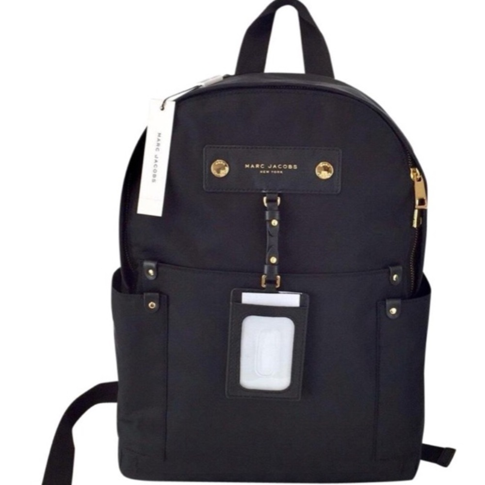 Marc Jacobs Black Nylon Backpack